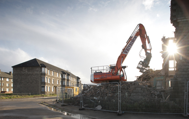 Demolition of existing housing